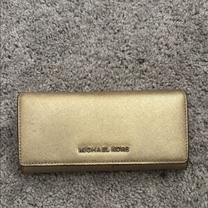 Michael Kors Gold Women's Wallet